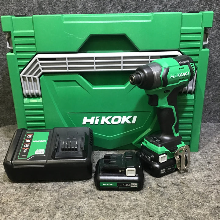 【美品中古】 ハイコーキ HIKOKI 10.8V コードレスインパクトドライバー WH12DD(2LS) 【桶川店】