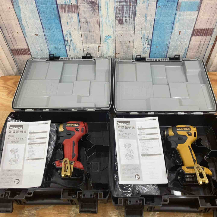 マキタ(makita) 18V コードレスインパクトドライバ TD173DZ PG PR PB PY 20周年限定 プレミアム 本体 ケース まとめ 格安【柏店】