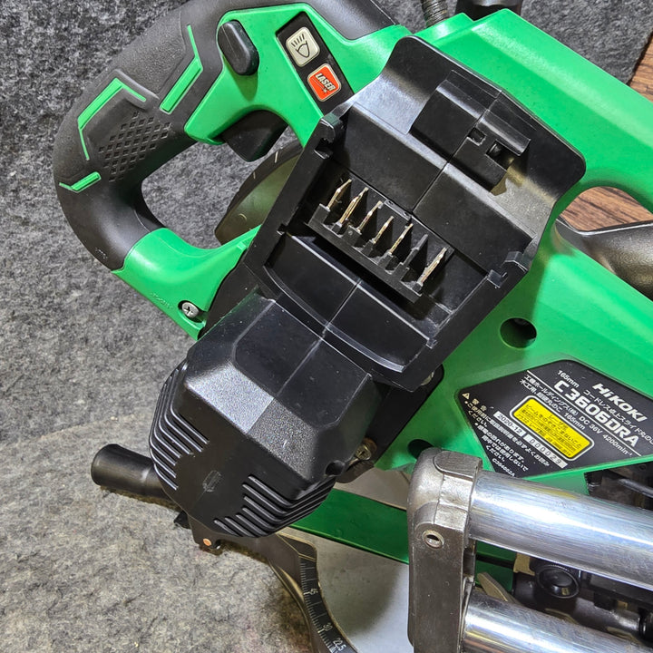 【中古品】ハイコーキ(HIKOKI ※旧:日立工機) コードレス卓上スライド丸のこ C3606DRA(NN)【桶川店】