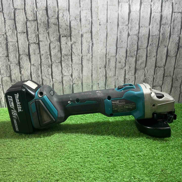 ★マキタ(makita) 100mmコードレスディスクグラインダ GA404DRGXN 動作確認済【川口店】