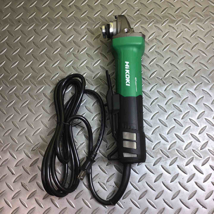 HiKOKI(ハイコーキ) ブレーキ付き電子ディスクグラインダ パドルスイッチ キックバック軽減システム・再起動防止機構搭載 トイシ径100ｍｍ 100V仕様 G10BYEQ2 100V【川崎店】