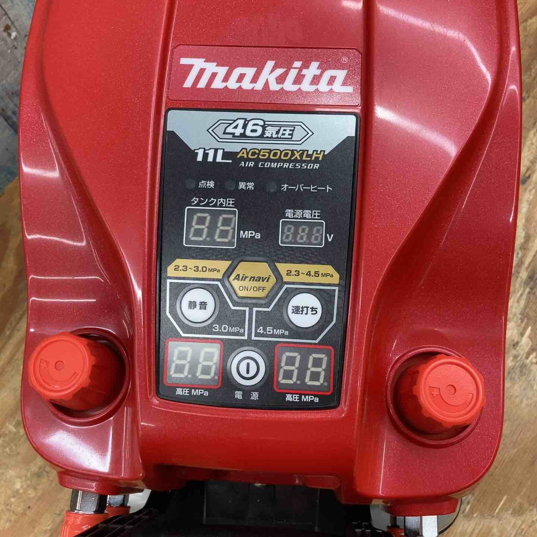 【未使用品】★マキタ(makita) エアコンプレッサー AC500XLHR 46気圧 11L 高圧専用【柏店】
