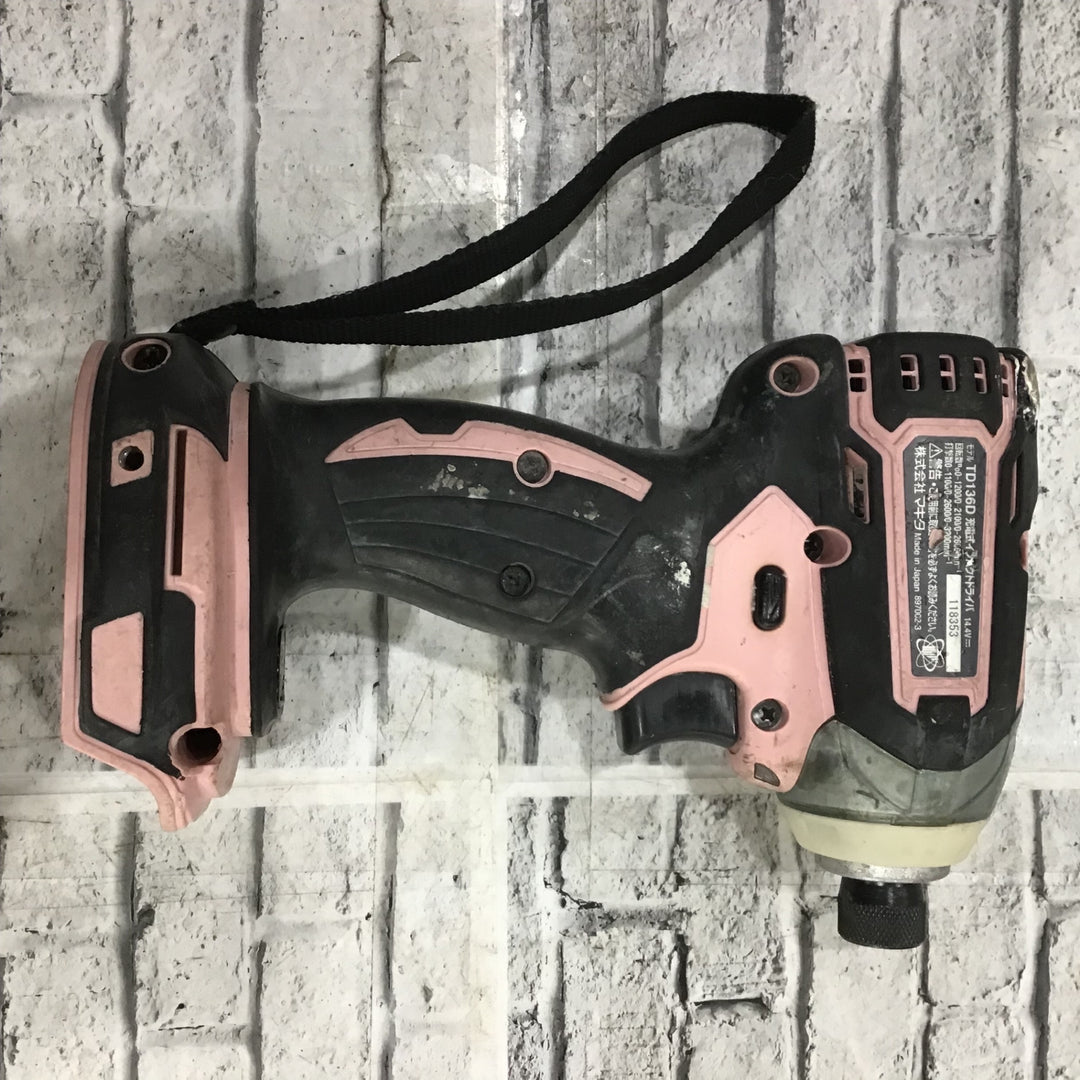 ☆マキタ(makita) コードレスインパクトドライバー TD136DZP【川口店】