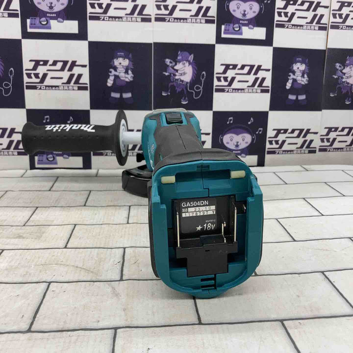 ☆マキタ(makita) 125mmコードレスディスクグラインダ GA504DZN (GA504DN)【所沢店】