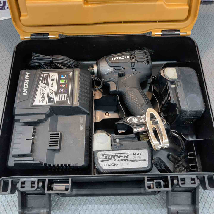★ハイコーキ(HIKOKI ※旧:日立工機) コードレスインパクトドライバー WH14DDL2(2LYPK)(B)【所沢店】