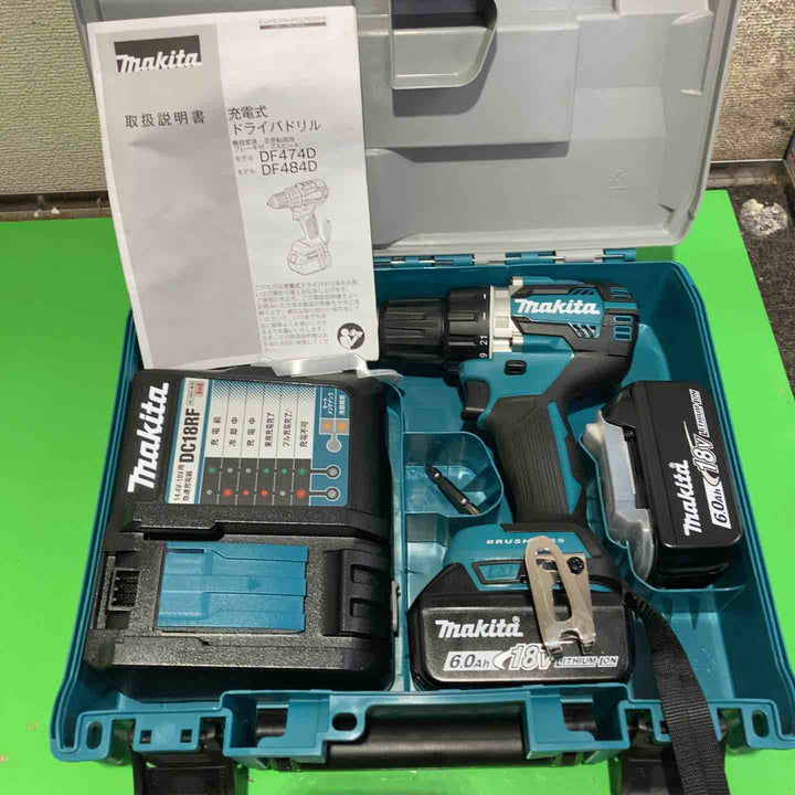 ★マキタ(makita) コードレスドリルドライバー DF484DRGX【町田店】