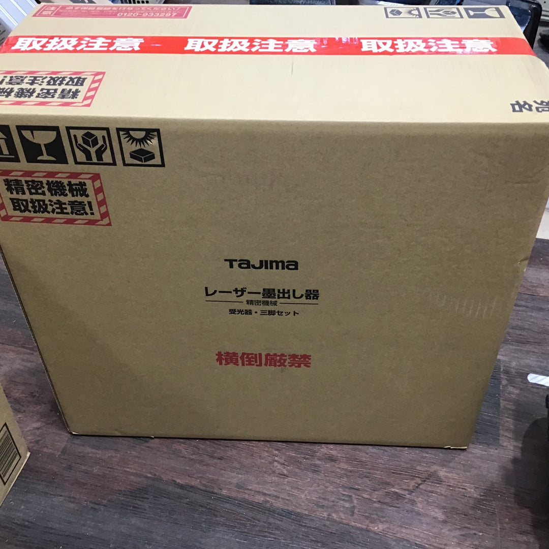 タジマ レーザー墨出し器 NAVI GEEZA センサーKJC 三脚セット 矩十字・横全周 GZASN-KJCSET【町田店】