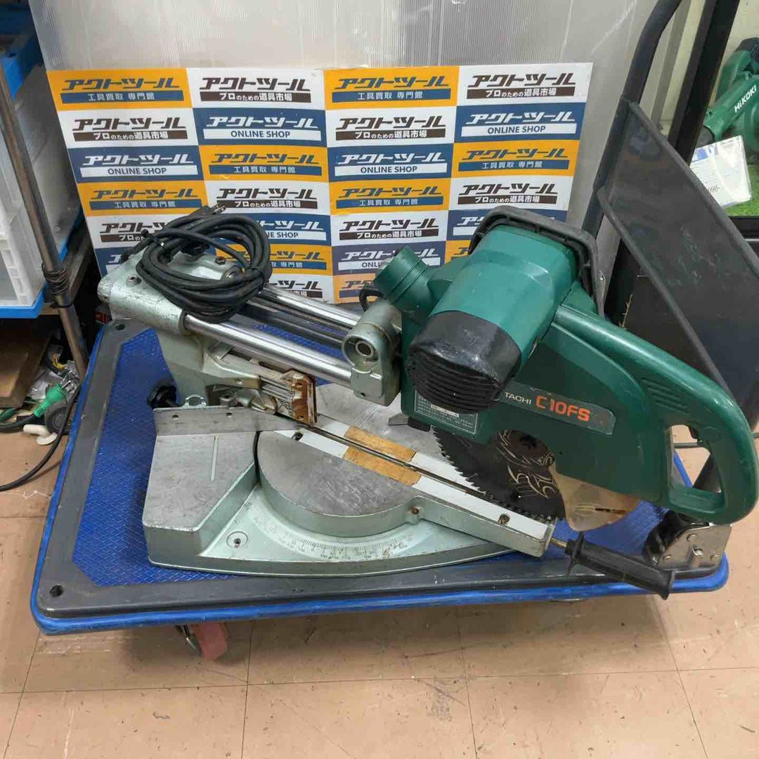 【店頭受取り限定】◇ハイコーキ(HIKOKI ※旧:日立工機) 255mm卓上スライド丸ノコ C10FS【草加店】