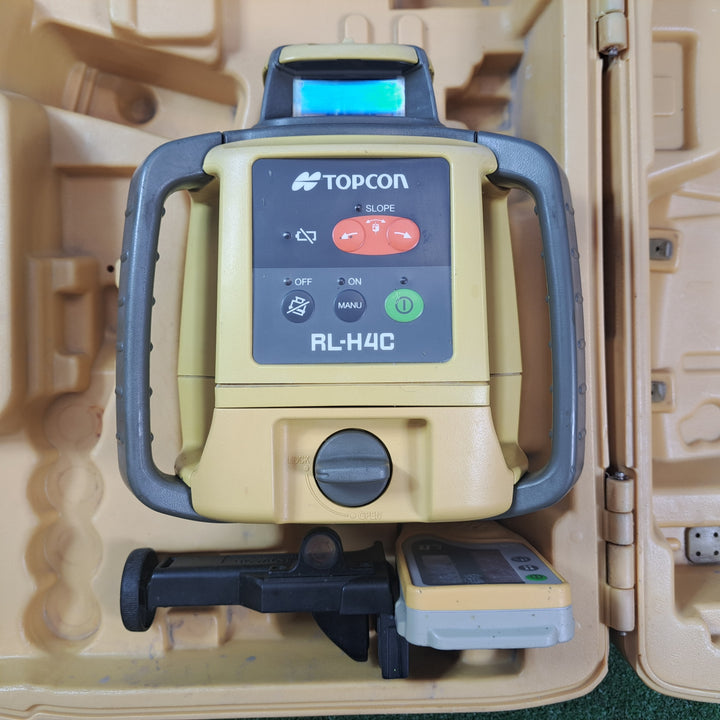 ★トプコン(TOPCON) ローテーティングレーザー 回転レーザー RL-H4C 受光器1個付き 【岩槻店】