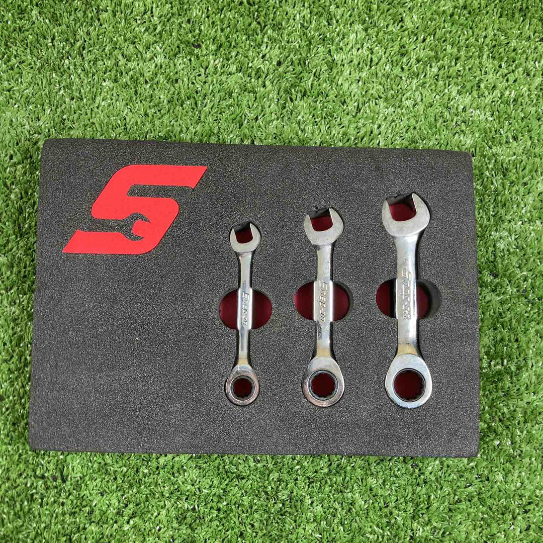 ▲Snap-on コンビネーションラチェットレンチセット OXIRM8 OXIRM10 OXIRM12【川崎店】