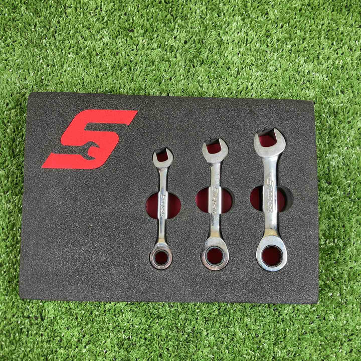 ▲Snap-on コンビネーションラチェットレンチセット OXIRM8 OXIRM10 OXIRM12【川崎店】