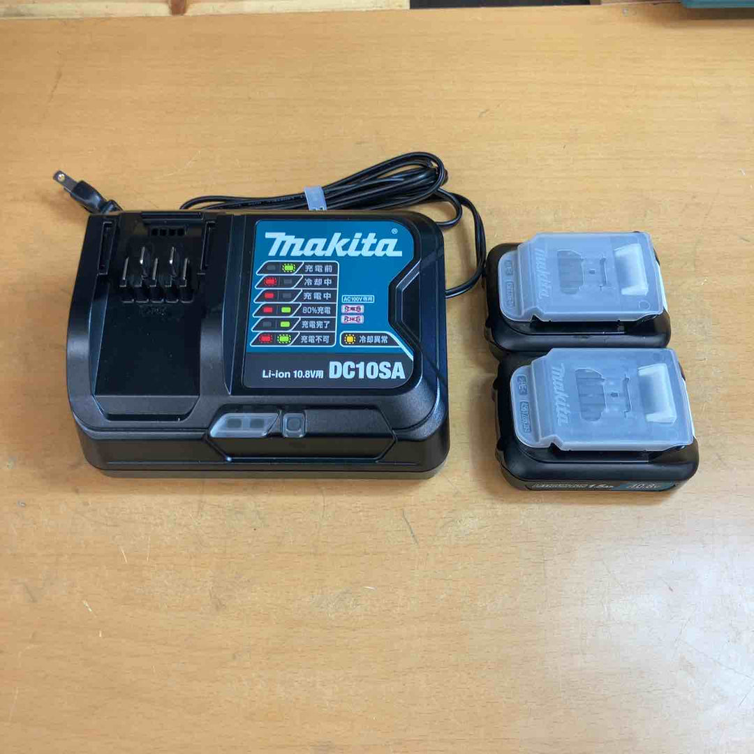 ★マキタ(makita) コードレスインパクトドライバー TD111DSHXB バッテリー二個 充電器付き【越谷店】