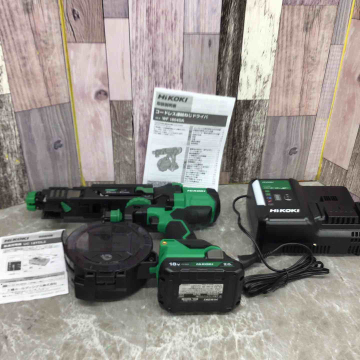 ★ハイコーキ(HIKOKI ※旧:日立工機) コードレススクリュードライバー WF1804DA(BP)【八潮店】