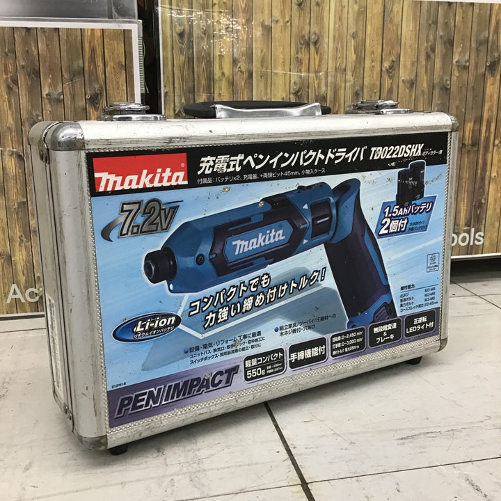 【中古品】 マキタ/makita コードレスペンインパクトドライバー TD022DSHX 【鴻巣店】