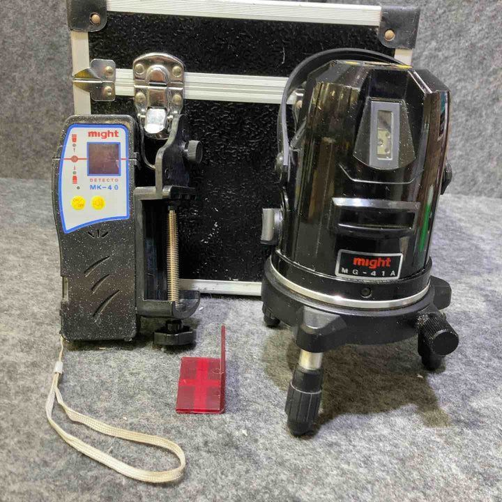 マイト工業 レーザー墨出し器 MG-41A 矩十字・横【桶川店】