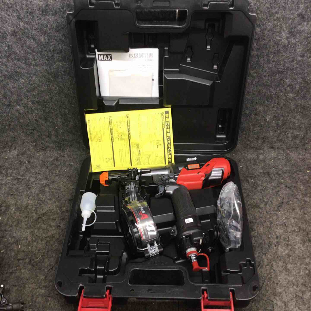 【美品】★マックス(MAX) 高圧エアネジ打ち機 HV-R41G6(D)-G【鴻巣店】