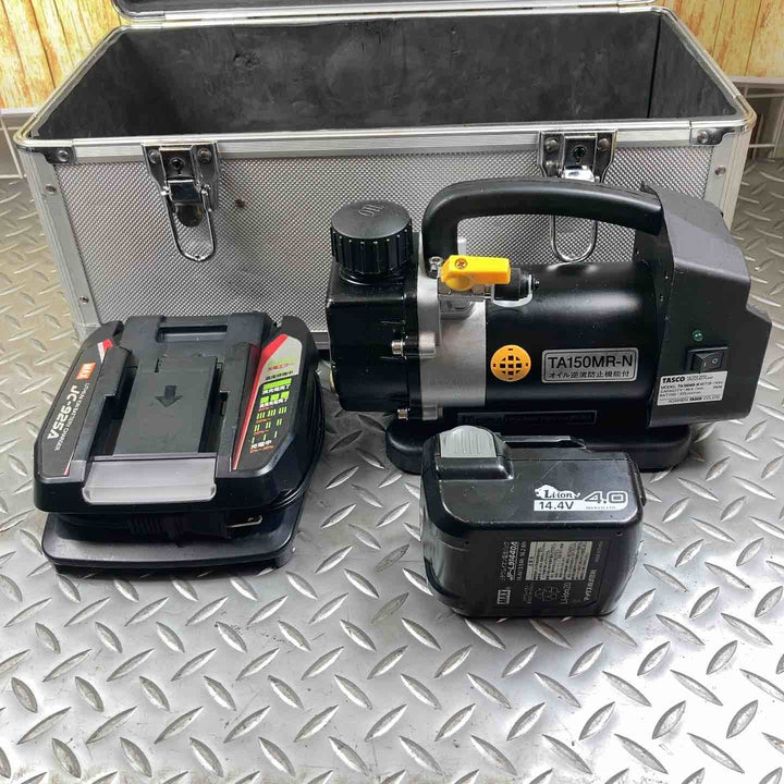 タスコ(TASCO) ウルトラミニ充電式シングルステージ真空ポンプ モデル：TA150MR-N 【川崎店】