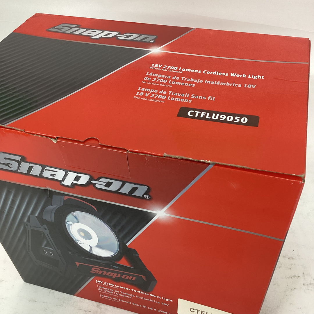 ◇スナップオン/Snap-on 18Vコードレスワークライト CTFLU9050 2700ルーメン 本体のみ【狭山】