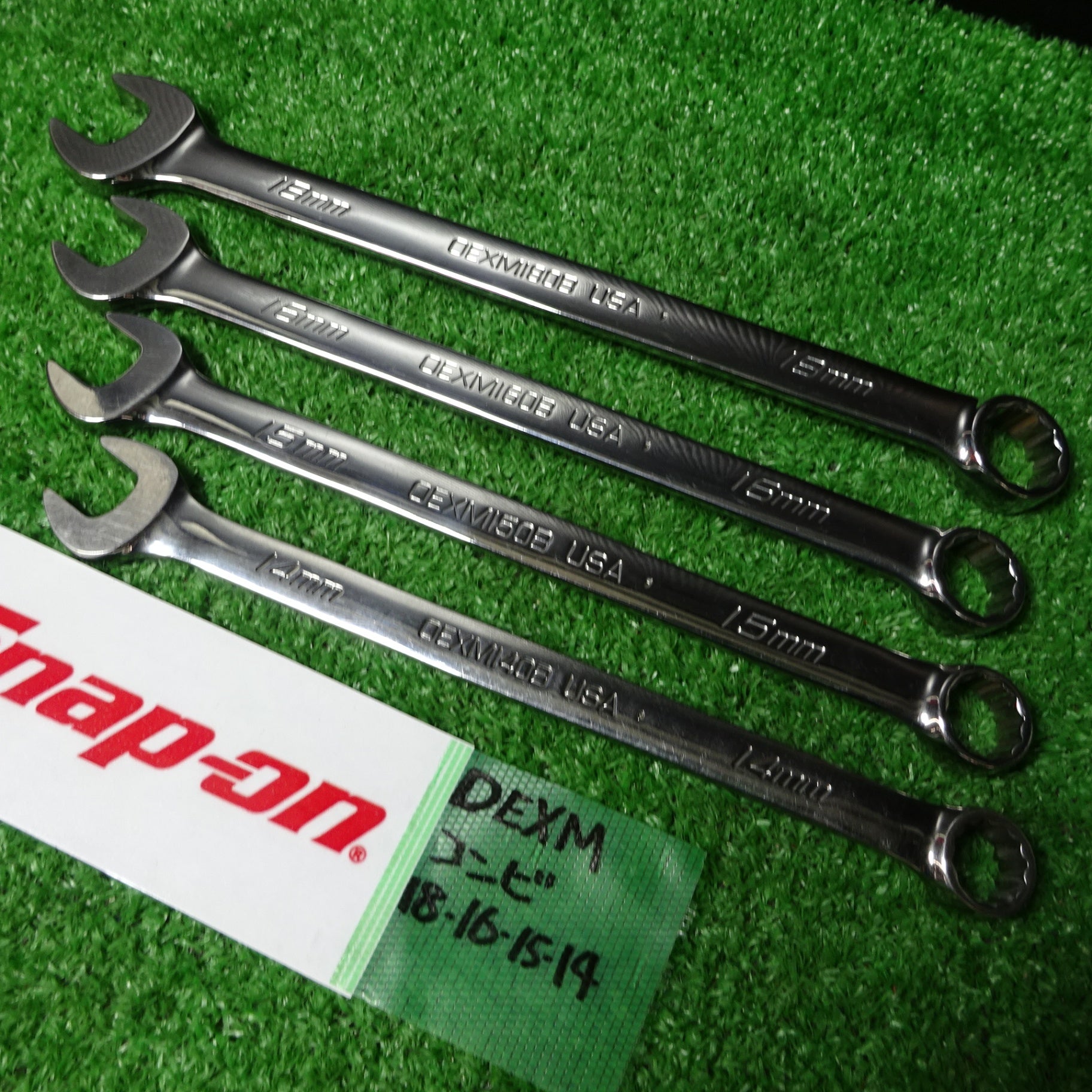 スナップオン/Snap-on フランクドライブコンビネーションレンチ OEXMシリーズ 4本セット【岩槻店】 – アクトツールオンラインショップ