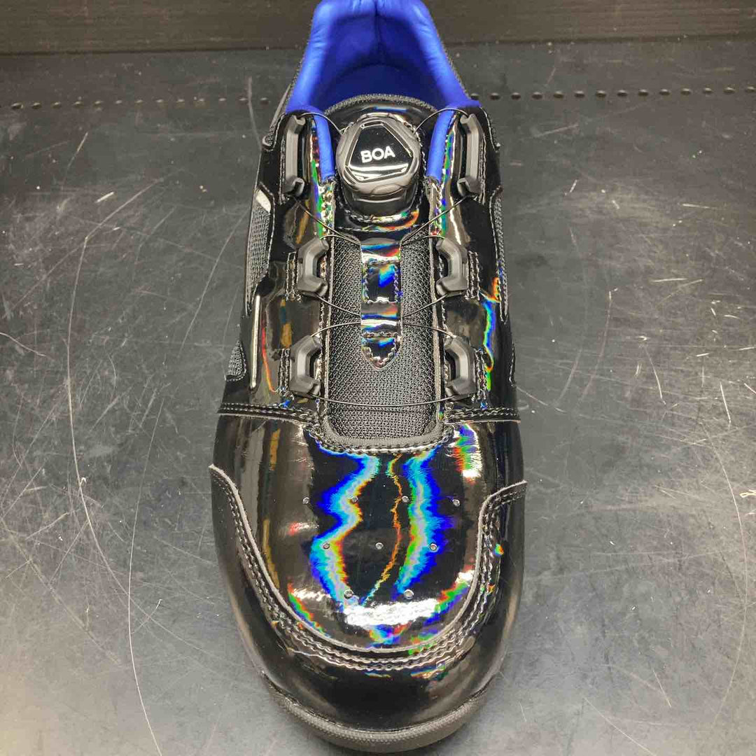 mizuno(ミズノ)ワークシューズ オールマイティLSⅡ 52L BOA F1GA2511 26.5 cm ホログラムブラック×シルバー×ブルー【川越店】