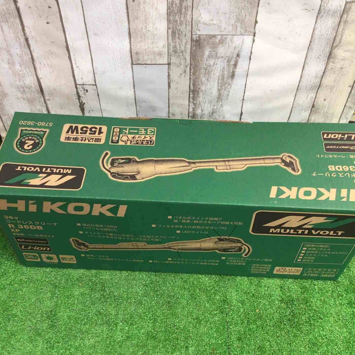 ★ハイコーキ(HIKOKI ※旧:日立工機) コードレスクリーナー R36DB(XP)【町田店】 ☆ハイコーキ(HIKOKI ※旧:日立工機) コードレスクリーナー R36DB(XP