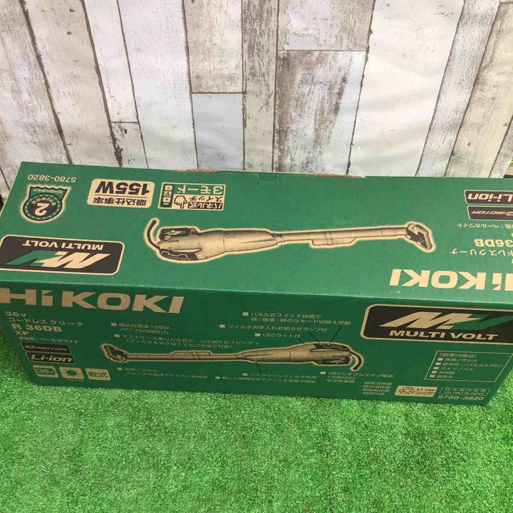 ★ハイコーキ(HIKOKI ※旧:日立工機) コードレスクリーナー R36DB(XP)【町田店】