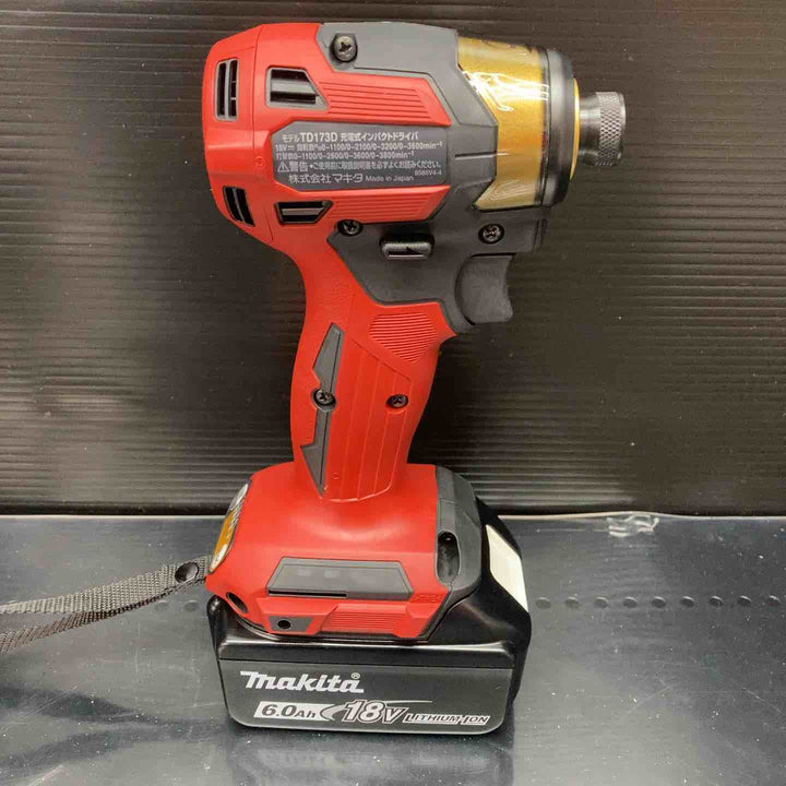【未使用品】★マキタ(makita) コードレスインパクトドライバー TD173DGXPR LXT20周年記念限定カラー プレミアムレッド【川越店】