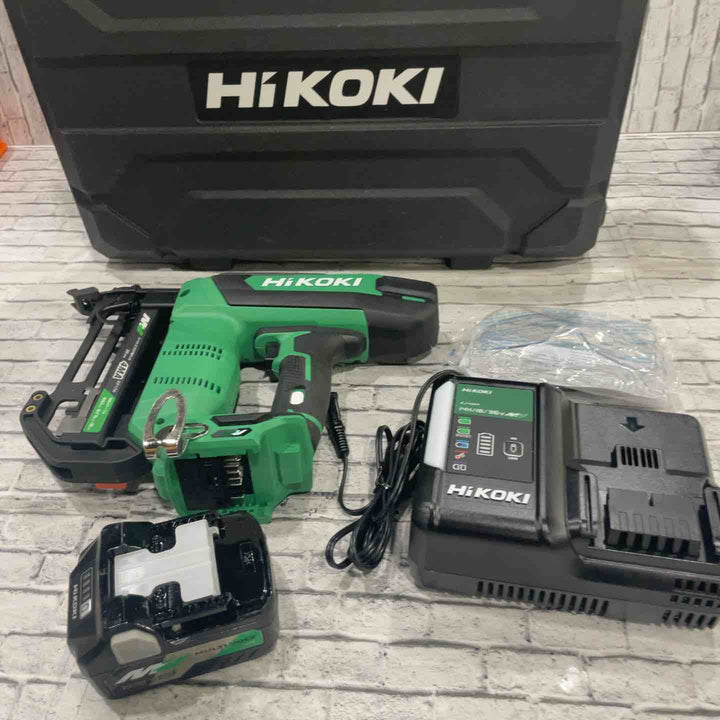 ★ハイコーキ(HIKOKI ※旧:日立工機) コードレスフロアタッカー N3604DM(XP)【川口店】