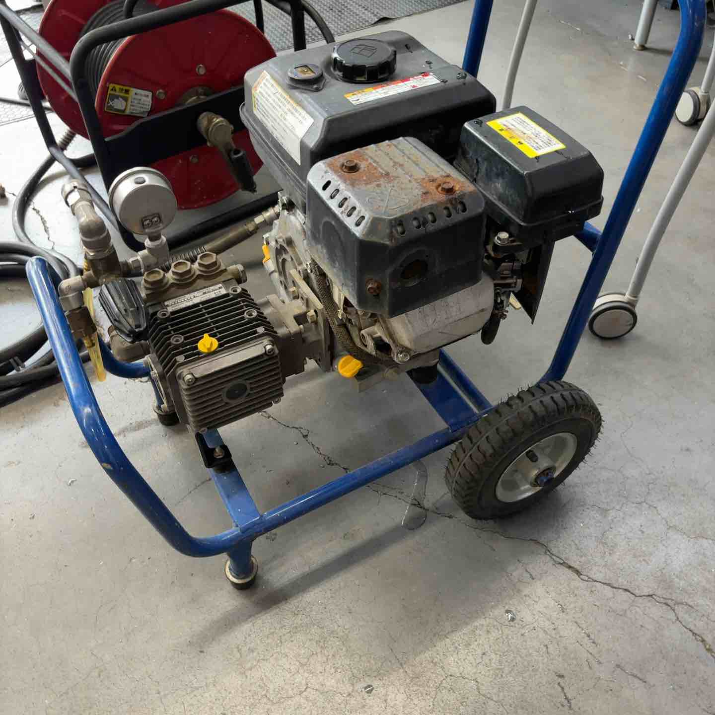 高圧洗浄機本体 ガソリンエンジン　JC-1513GO リース契約可能】精和産業 JC-1513GO - ガソリンエンジン(開放