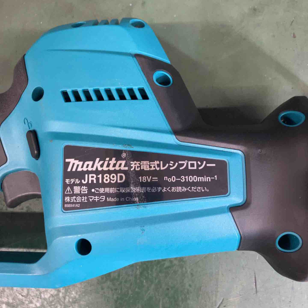 ★マキタ(makita) コードレスレシプロソー JR189DZ　18V対応、本体のみ【戸田店】