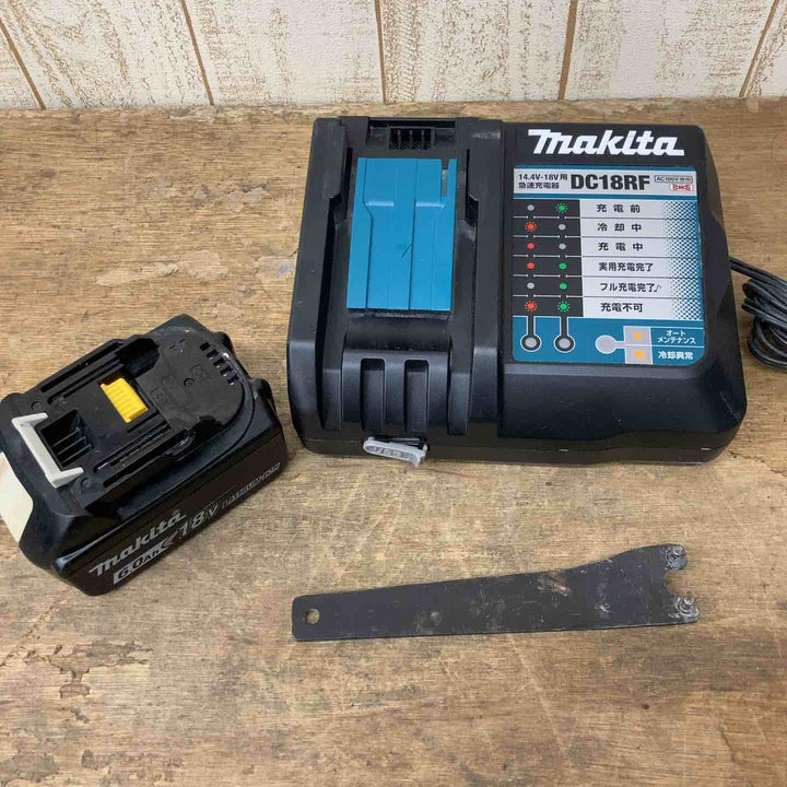 【中古品】★マキタ(makita) 100mmコードレスディスクグラインダ GA404DRGN 18V セット【柏店】
