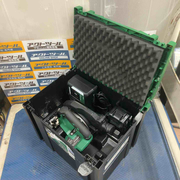★ハイコーキ(HIKOKI ※旧:日立工機) コードレス集じん丸のこ C3605DYB(XPS)【草加店】