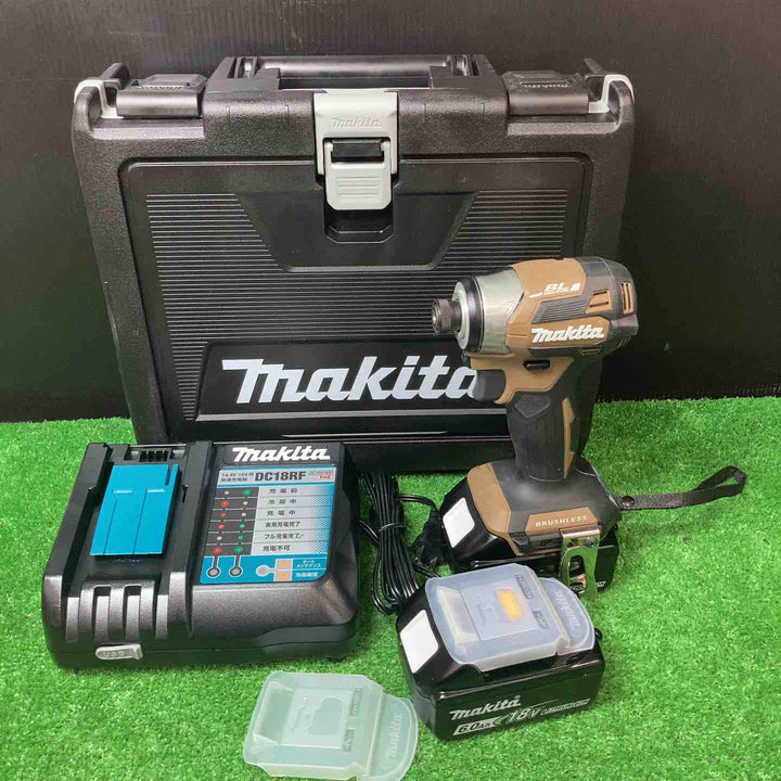 【美品】★マキタ(makita) コードレスインパクトドライバー TD173DGXAB バッテリー充電1回ずつ！【岩槻店】