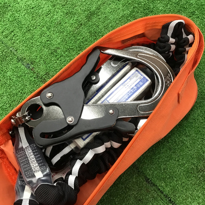 基陽 KH 2丁掛　蛇腹ランヤード　新規格対応　墜落制止用器具　 W1JPWS-17【桶川店】