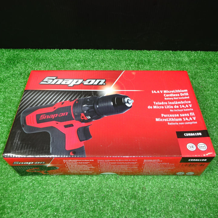 スナップオン/Snap-on 14.4V コードレスドリルドライバー CDR861DB 本体のみ レッド【岩槻店】