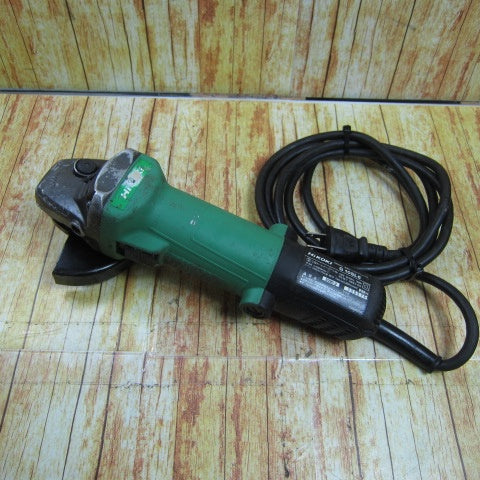 日立工機 電気ディスクグラインダ 砥石外径100mm 穴径15mm AC100V G10SL6【川崎店】