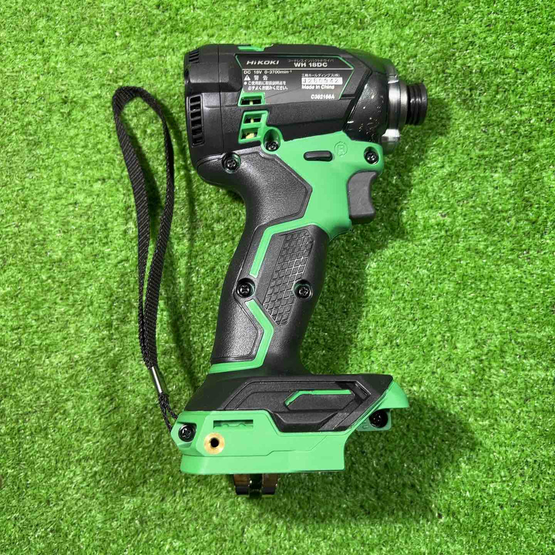 HiKOKI(ハイコーキ) 18V 充電式 インパクトドライバ WH18DC  バッテリー1個・充電器・ケース付 WH18DC(XPZ), アグレッシブグリーン【川口店】