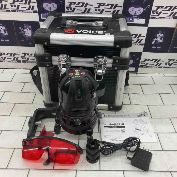 ◇VOICE レーザー墨出し器 VLR-5X【所沢店】