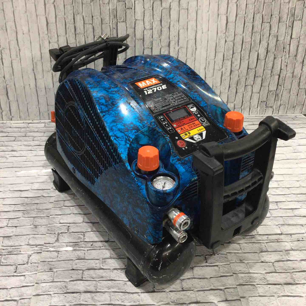 akr.12 ページ ◇マックス(MAX) エアコンプレッサー AK-HH1270E ガイアブルー【川口店