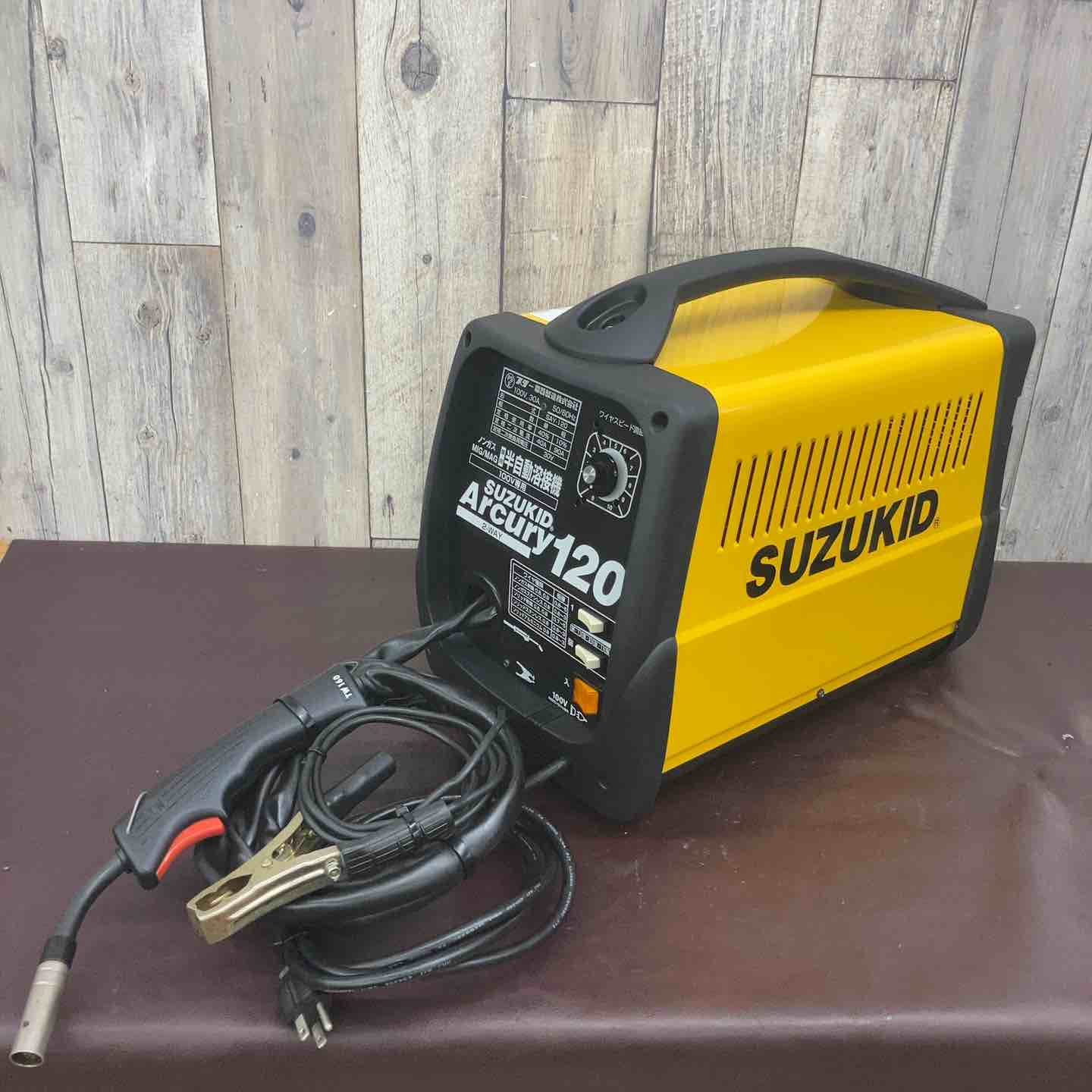 【店頭お渡し限定】（25-10-18）SUZUKID 　半自動溶接機　Arcury120　SAY-120 アーキュリー120 – SUZUKID