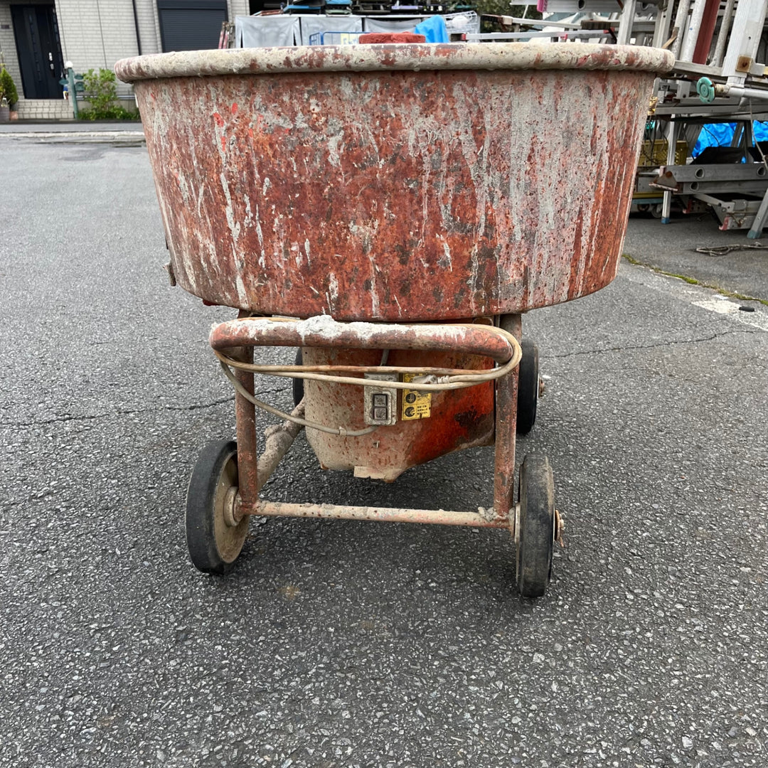 【中古品/店頭受取り限定】タケムラテック 型式不明 100V モルタルミキサー 約154L【東大和店】