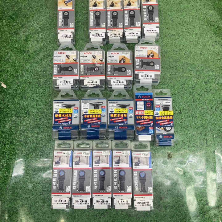 ★在庫処分特価品★　BOSCH マルチツール用ブレード10枚入り×19箱セット　超硬等　【町田店】