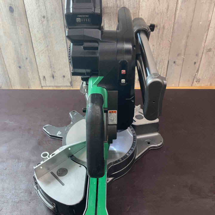 【中古品】 ハイコーキ(HIKOKI ※旧:日立工機) コードレス卓上スライド丸のこ C3607DRA(K)(NN) スライド丸ノコ 【東大和店】