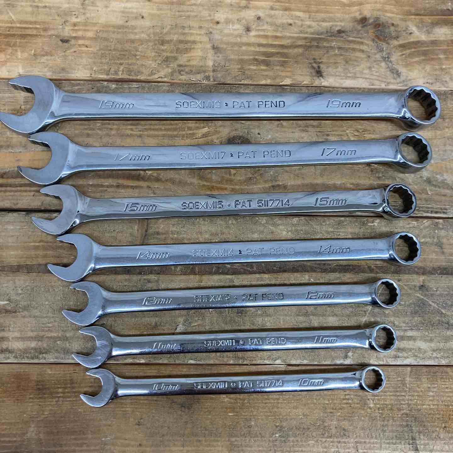 Snap-on スナップオン コンビネーションレンチ 7点セット 【東大和店