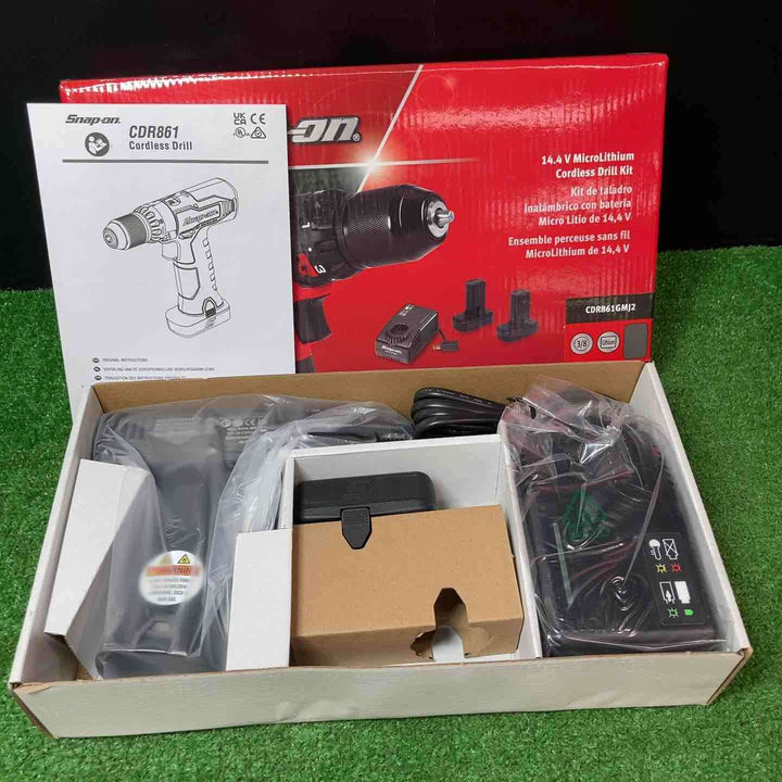 スナップオン/Snap-on  14.4V コードレスドリルドライバ CDR861GMJ2 ※バッテリー1個のみ商品となっております【岩槻店】