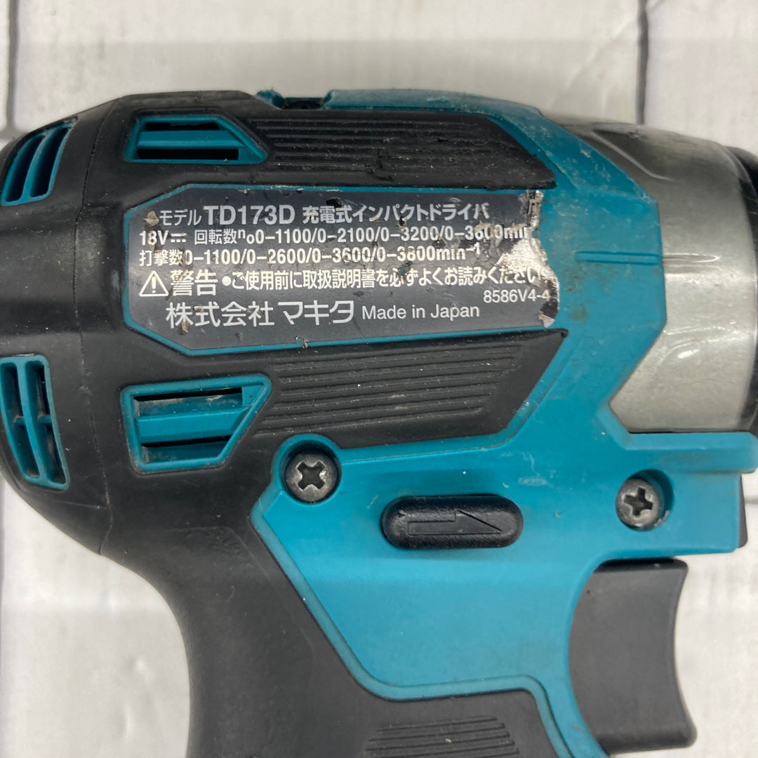 ★マキタ(makita) コードレスインパクトドライバー TD173DRGX【所沢店】