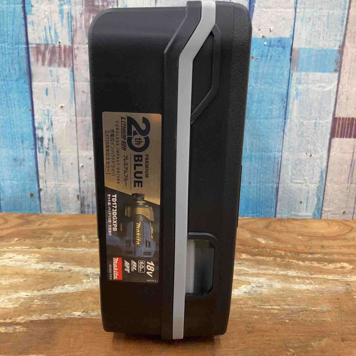 【未使用品】★マキタ(makita) コードレスインパクトドライバー TD173D PB 20周年記念限定カラー プレミアムブルー 本体+ケース【柏店】
