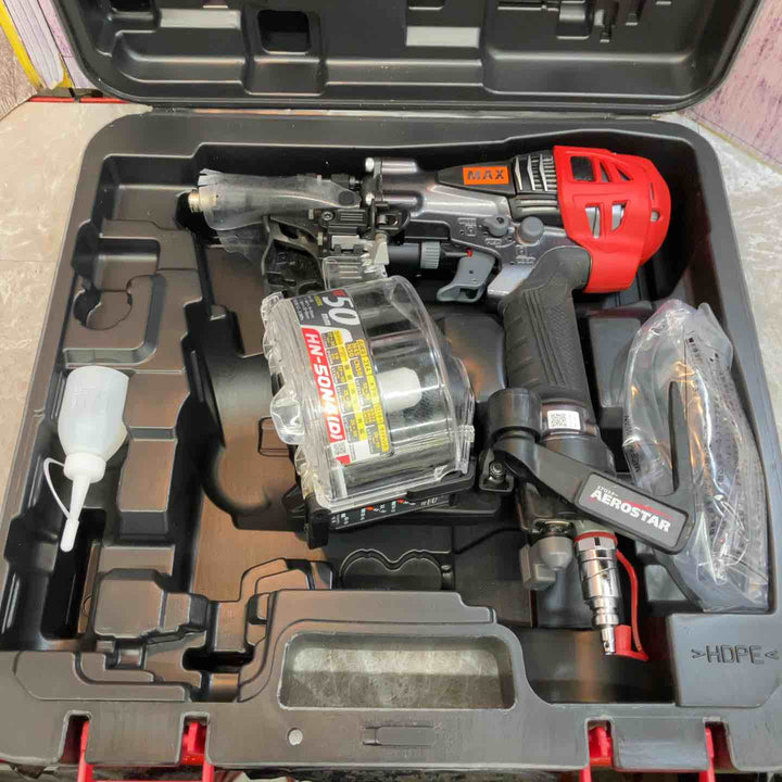 ★マックス(MAX) 高圧エア釘打ち機 HN-50N4(D)-G【八潮店】