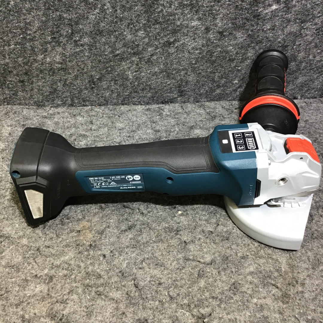 【美品】 BOSCH 18V 125mm X-LOCK コードレスディスクグラインダー ‎GWX18V-10SC5J 【桶川店】