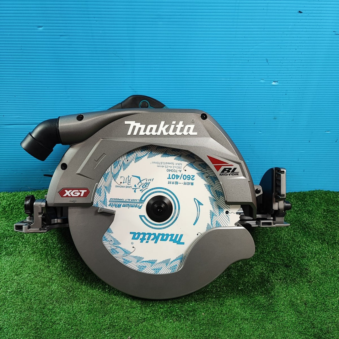 マキタ(Makita) 260ミリ充電式マルノコ 40Vmax バッテリ・充電器別売 HS011GZ 青【岩槻店】